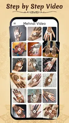 Mehndi Design android App screenshot 5